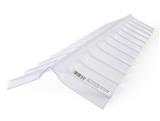 GUTTA GUTTAGLISS Hřebenáč průhledný vlna 76*18mm čirý